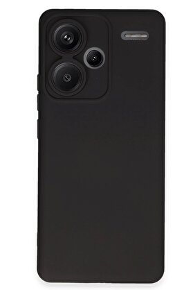 CepteToptan Xiaomi Redmi Note 13 Pro Plus Kılıf Nano içi Kadife Silikon - Siyah - DROPX2318-7914