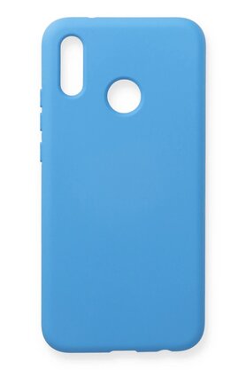 CepteToptan Huawei P20 Lite Kılıf Nano içi Kadife Silikon - Mavi - DROPX5840-6507