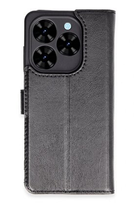 CepteToptan Tecno Spark Go 2024 Kılıf Trend S Plus Kapaklı Kılıf - Siyah - DROPX4743-1366