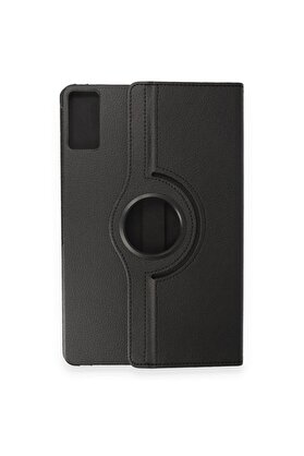 CepteToptan Xiaomi Redmi Pad SE 4G Kılıf 360 Tablet Deri Kılıf - Siyah - DROPX9135-4335
