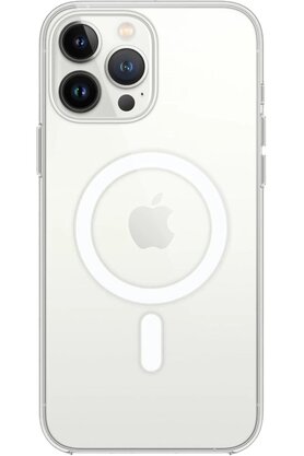 CepteToptan iPhone 16 Pro Max Kılıf Pc Real Magsafe Kapak - Şeffaf - DROPX5462-7431