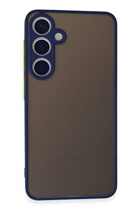 CepteToptan Samsung Galaxy S24 Kılıf Montreal Silikon Kapak - Lacivert - DROPX4230-9336