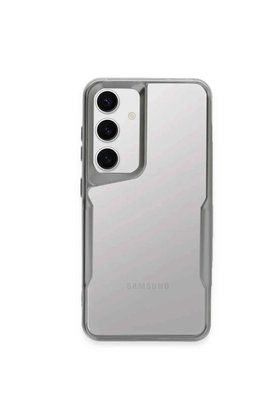 CepteToptan Samsung Galaxy A25 5G Kılıf Boyi Silikon Kapak - Gümüş - DROPX8970-3423