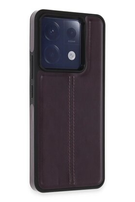 CepteToptan Xiaomi Redmi Note 13 Pro 5G Kılıf Ozzi Kapak - Derin Mor - DROPX4816-1846