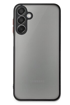 CepteToptan Samsung Galaxy M15 Kılıf Montreal Silikon Kapak - Siyah - DROPX2899-4110