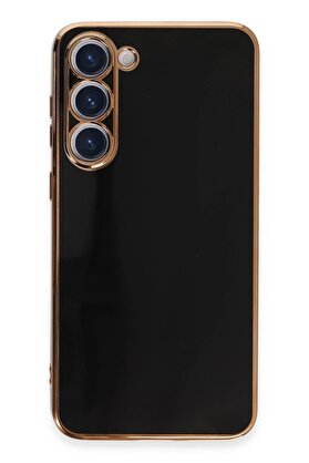 CepteToptan Samsung Galaxy S23 Kılıf Volet Silikon - Siyah - DROPX4742-2006