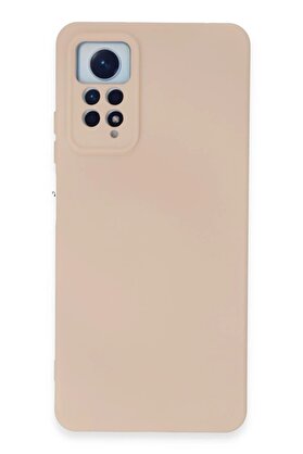 CepteToptan Xiaomi Redmi Note 12 Pro 4G Kılıf Nano içi Kadife Silikon - Pudra - DROPX6251-1936