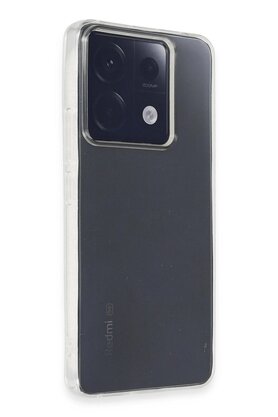 CepteToptan Xiaomi Poco X6 uyumlu Kılıf Lüx Şeffaf Silikon - DROPX4510-2967