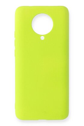 CepteToptan Xiaomi Redmi K30 Pro Kılıf Nano içi Kadife Silikon - Sarı - DROPX4101-3495
