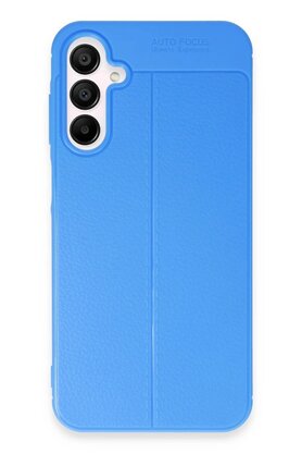 CepteToptan Samsung Galaxy A25 5G Kılıf Auto Focus Kapak - Mavi - DROPX9116-1855