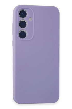 CepteToptan Samsung Galaxy A35 5G Kılıf First Silikon - Lila - DROPX3614-2330