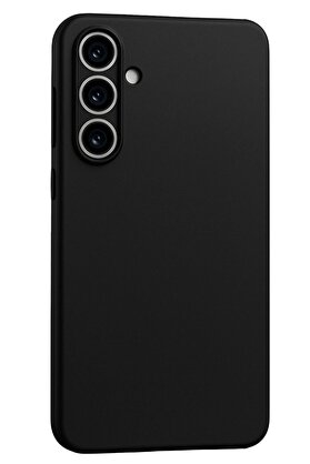 CepteToptan Samsung Galaxy A55 5G Kılıf First Silikon - Siyah - DROPX3336-1907