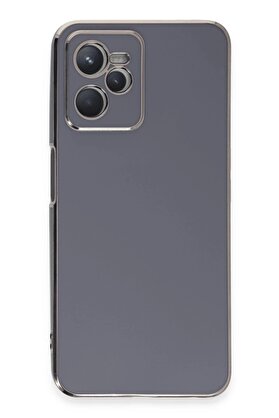 CepteToptan Realme C35 Kılıf Volet Silikon - Mavi - DROPX4913-4730