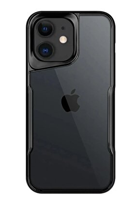CepteToptan iPhone 11 Kılıf Boyi Silikon Kapak - Siyah - NEO5787-7123
