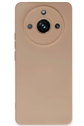 CepteToptan Realme 11 Pro Kılıf Nano içi Kadife Silikon - Pudra - DROPX2901-1729
