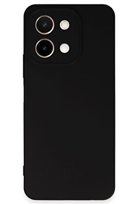 CepteToptan Vivo Y28 Kılıf First Silikon - Siyah - DROPX3763-1092