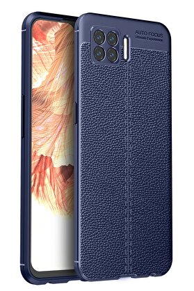CepteToptan Oppo A73 Kılıf Auto Focus Kapak - Lacivert - DROPX2283-5923