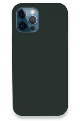 CepteToptan iPhone 12 Pro Kılıf Lansman Legant Silikon - Koyu Yeşil - DROPX5176-7194