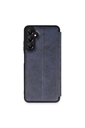 CepteToptan Samsung Galaxy S24 FE Kılıf Flip Cover - Lacivert - DROPX4659-9243