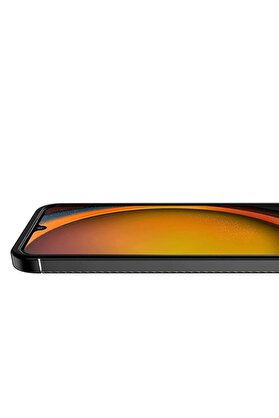 CepteToptan Samsung Galaxy XCover 7 Kılıf Auto Focus Karbon Kapak - Siyah - DROPX5525-7778