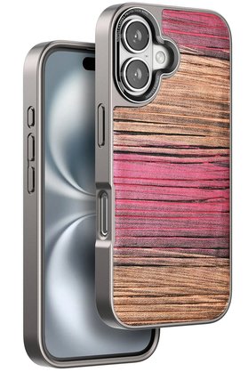 CepteToptan iPhone 16 Wave Kapak - Pembe - DROPX1926-2589