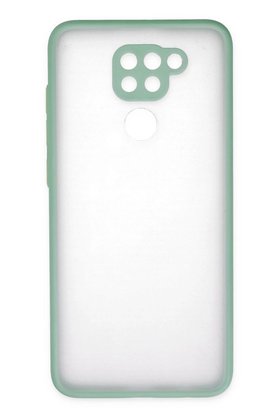 CepteToptan Xiaomi Redmi Note 9 Kılıf Montreal Silikon Kapak - Turkuaz - DROPX1547-7184