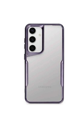 CepteToptan Samsung Galaxy A24 4G Kılıf Boyi Silikon Kapak - Derin Mor - DROPX4235-8987