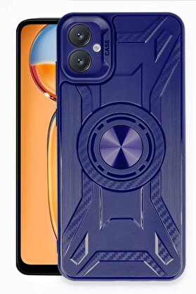 ykavm Newface Samsung Galaxy A05 Uyumlu Kılıf Lincoln Silikon - Lacivert