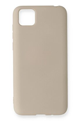 CepteToptan Huawei Y5P Kılıf Nano içi Kadife Silikon - Kemik - DROPX8930-3688