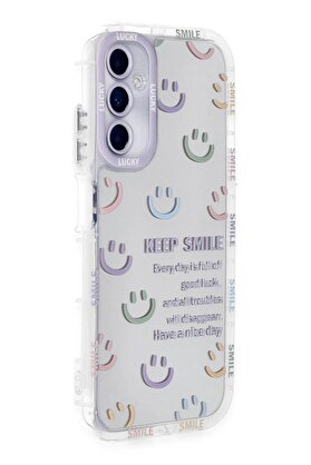 CepteToptan Samsung Galaxy A25 5G Kılıf Reflexion Desenli Kapak - Desen 2 - DROPX6138-8074