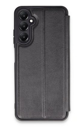 CepteToptan Samsung Galaxy A05S Kılıf Flip Cover - Siyah - DROPX2370-4794