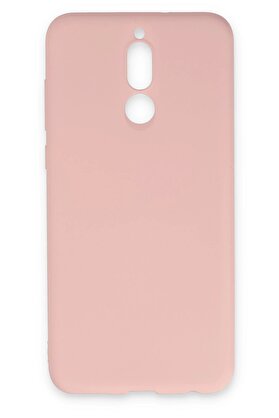 CepteToptan Huawei Mate 10 Lite Kılıf Nano içi Kadife Silikon - Pudra - DROPX5439-6921