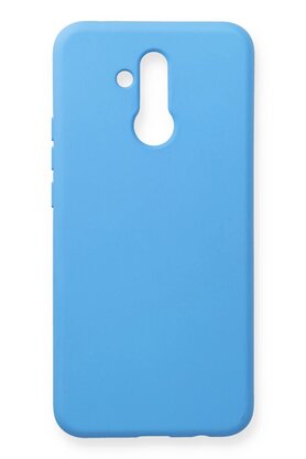 CepteToptan Huawei Mate 20 Lite Kılıf Nano içi Kadife Silikon - Mavi - DROPX7187-1778