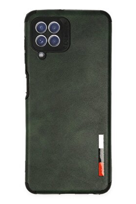 CepteToptan Samsung Galaxy A22 Kılıf Loop Deri Silikon - Yeşil - DROPX9017-2546