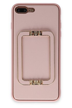 CepteToptan iPhone 7 Plus Kılıf Coco Elit Kapak - Pembe - DROPX6786-1720
