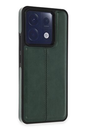 CepteToptan Xiaomi Redmi Note 13 Pro 5G Kılıf Ozzi Kapak - Koyu Yeşil - DROPX1717-5169