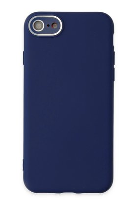 CepteToptan iPhone 7 Kılıf Lansman Glass Kapak - Sky Blue - DROPX3956-4225