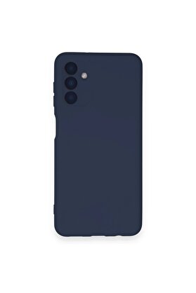 CepteToptan Samsung Galaxy A14 4G Kılıf Nano içi Kadife Silikon - Lacivert - DROPX9910-5479