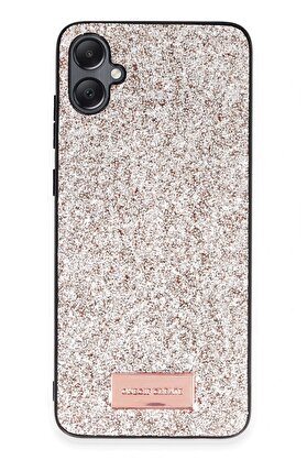 CepteToptan Samsung Galaxy A05 Bright Simli Kapak - Gold - DROPX8820-8495