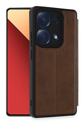 CepteToptan Xiaomi Redmi Note 13 Pro 4G Kılıf Flip Cover - Taba - DROPX9744-4676