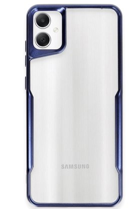 CepteToptan Samsung Galaxy A05 Kılıf Boyi Silikon Kapak - Lacivert - DROPX5426-8695