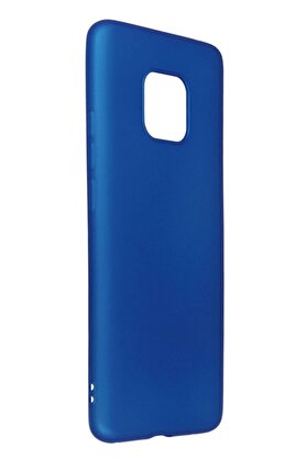 CepteToptan Huawei Mate 20 Pro Kılıf First Silikon - Mavi - DROPX6227-8396
