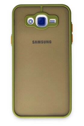 CepteToptan Samsung Galaxy J7 Kılıf Montreal Silikon Kapak - Açık Yeşil - DROPX1151-6477