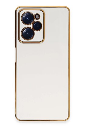 CepteToptan Xiaomi Poco X5 Pro 5G Kılıf Volet Silikon - Beyaz - DROPX8677-2446