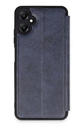 CepteToptan Samsung Galaxy A05 Kılıf Flip Cover - Lacivert - DROPX3806-9395