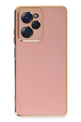 CepteToptan Xiaomi Poco X5 Pro 5G Kılıf Volet Silikon - Pembe - NEO3608-7187