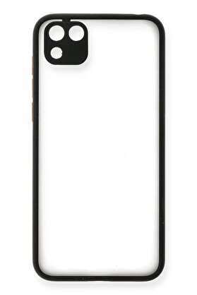CepteToptan Huawei Y5P Kılıf Montreal Silikon Kapak - Siyah - DROPX7370-5875