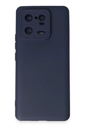 CepteToptan Xiaomi Mi 13 Pro Kılıf Nano içi Kadife Silikon - Lacivert - DROPX7420-7203