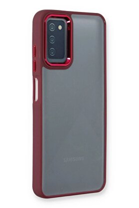 CepteToptan Samsung Galaxy A03S Kılıf Dora Kapak - Kırmızı - DROPX8573-4418