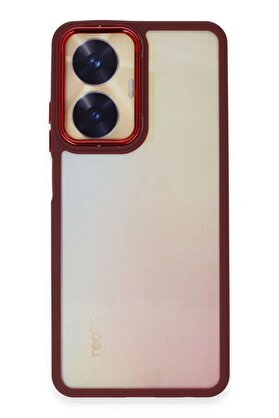 CepteToptan Realme C55 Kılıf Dora Kapak - Kırmızı - DROPX7295-9908
